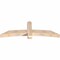 Ekena Millwork Bellingham Smooth Timber Gable Bracket, Douglas Fir, 72"W x 24"H x 5 1/2"D x 5 1/2"F, 8/12 Pitch GBW072X24X0606BEL00SDF - alternate 5